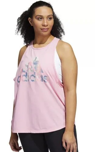 Женская майка adidas Tropic, светло-розовая