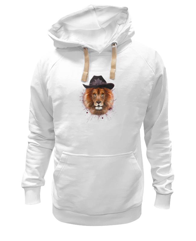 Худи Printio Шериф белое 3XL