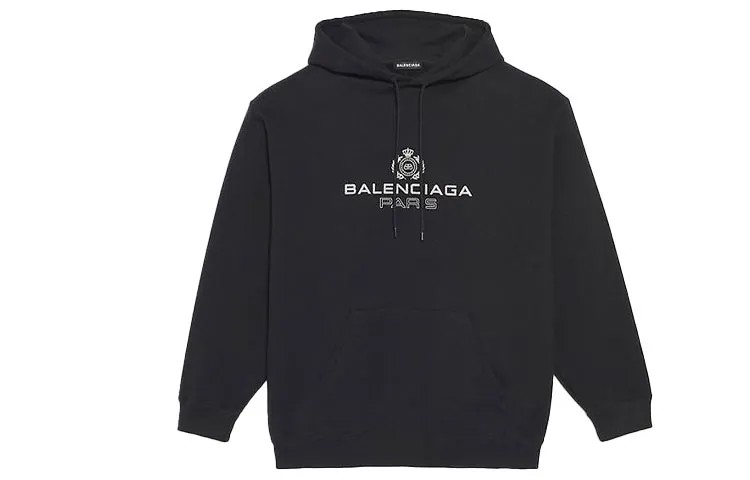 Balenciaga Мужская толстовка, цвет Black