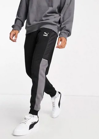 Джоггеры черного/серого цвета Puma CLSX-Черный цвет