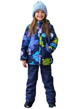 Утепленный комплект (куртка и брюки) Lapland для девочки, осенний-весенний 