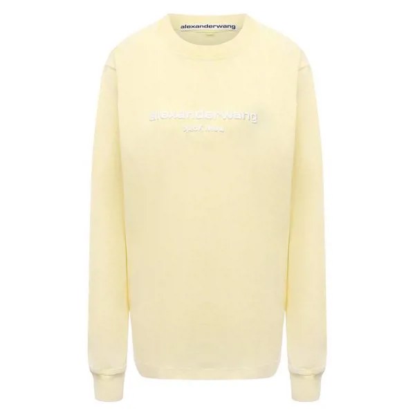Хлопковый лонгслив Alexander Wang