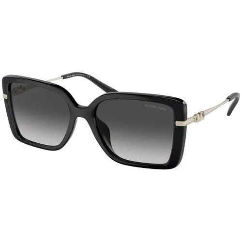 Солнцезащитные очки MICHAEL KORS, прямоугольные, для женщин, черный