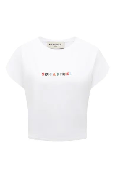 Хлопковая футболка Sonia Rykiel