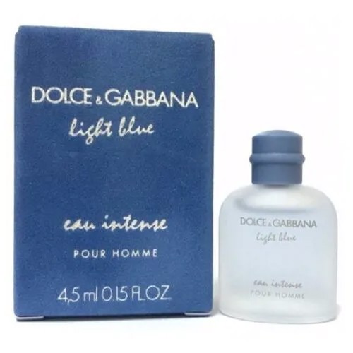 Туалетные духи (eau de parfum) Dolce & Gabbana D&g men Light Blue - Eau Intense Pour Homme Туалетные духи 4,5 мл. mini