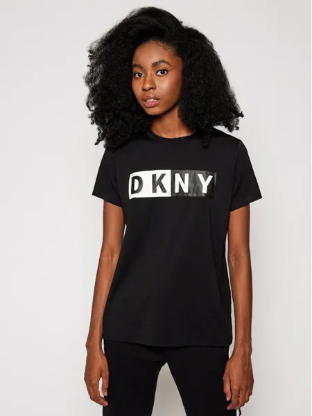 Футболка стандартного кроя Dkny Sport, черный