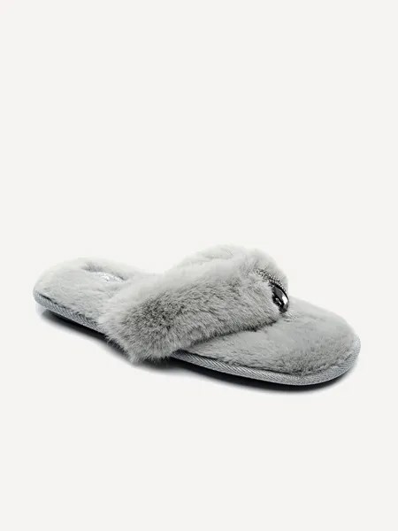 Тапочки женские Pettimelo NR-1002 серые 40.5 RU