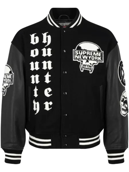 Бомбер Bounty Hunter Black Supreme, черный