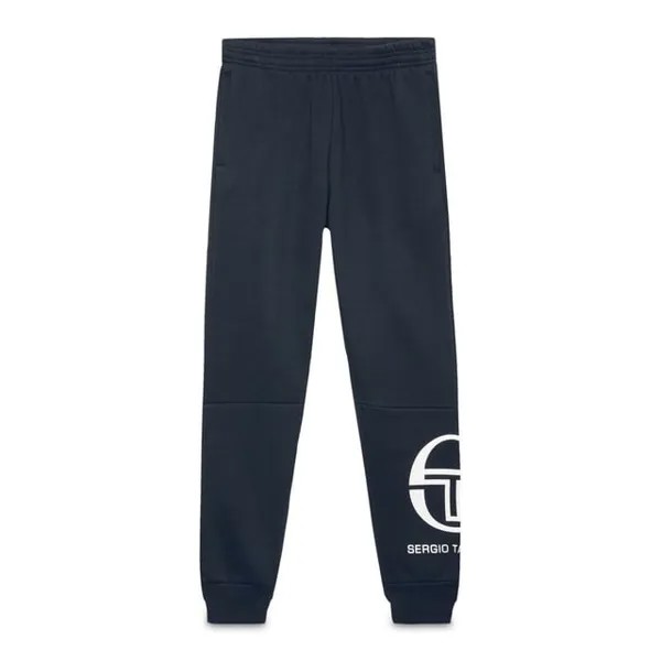 Синие мужские спортивные штаны с логотипом на эластичной талии 38339 200 Sergio Tacchini, синий