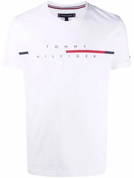Tommy Hilfiger футболка из органического хлопка с логотипом