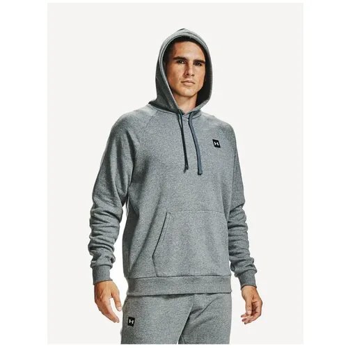 Худи спортивное Under Armour Rival Fleece, размер XXL, серый