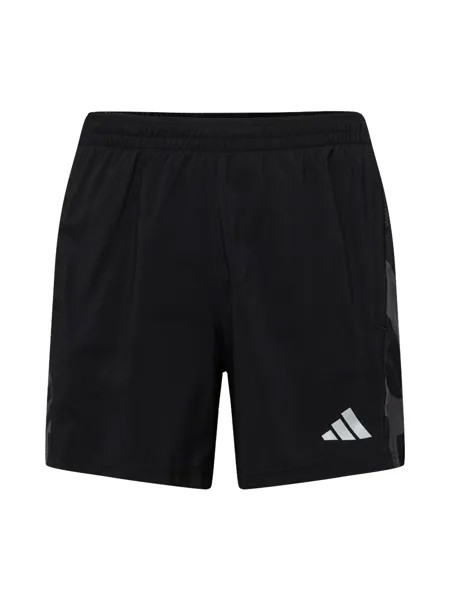 Обычные тренировочные брюки ADIDAS PERFORMANCE Own The Run Seasonal, черный