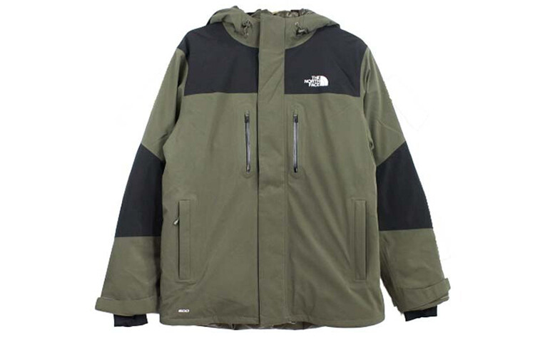 THE NORTH FACE Мужской пуховик, цвет Army Green