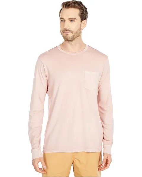 Футболка RVCA PTC Pigment Long Sleeve, цвет Pale Mauve
