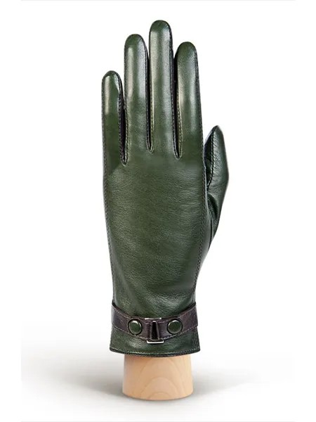 Перчатки женские Eleganzza TOUCH IS02074 зеленые 6.5