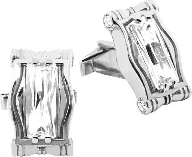 Запонки мужские Серебро России ZP-3001-43076