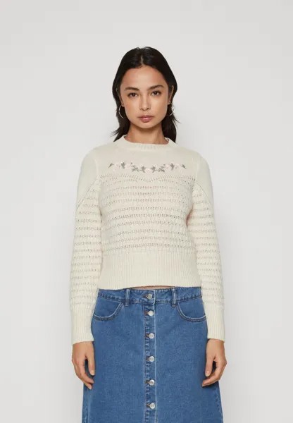 Свитер Onlstella Flower ONLY Petite, цвет birch