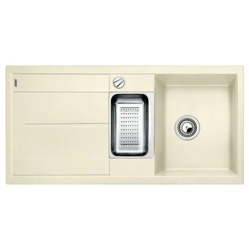Врезная кухонная мойка 100 см Blanco Metra 6S 513047 жасмин