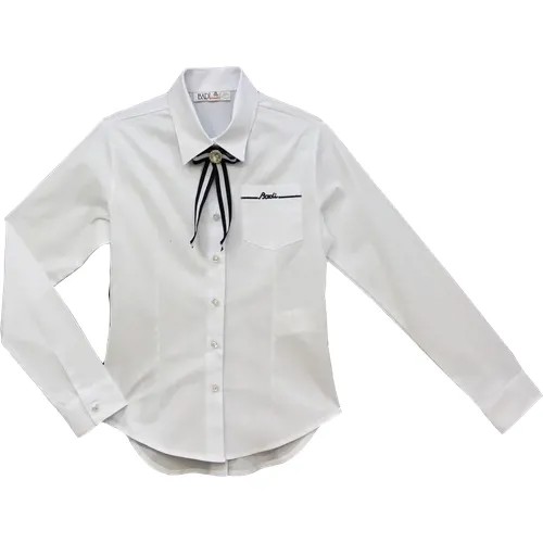 Школьная блуза BADI JUNIOR, размер 128, белый