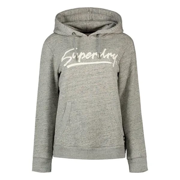 Худи Superdry Vintage Downtown Scripted, серый
