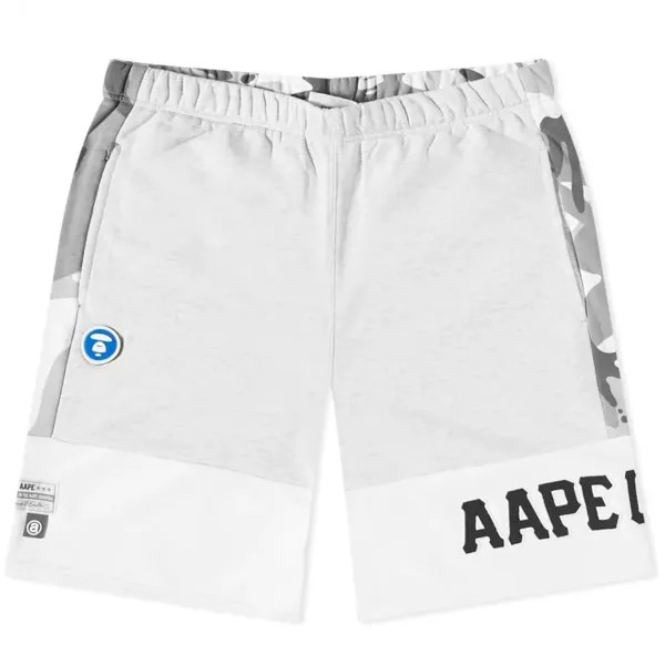 Шорты Aape Stret Baseball Mesh Reversible, белый