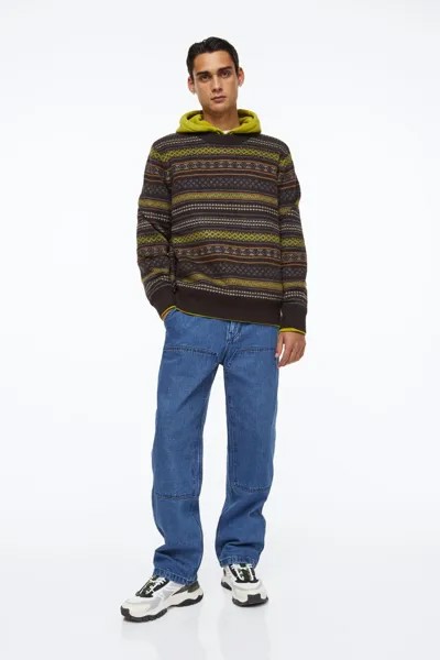 Джинсы H&M, синий деним