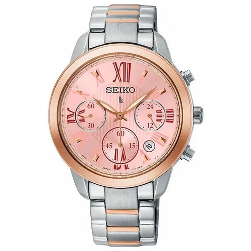 Наручные часы SEIKO Lukia SRWZ09P1, серебряный