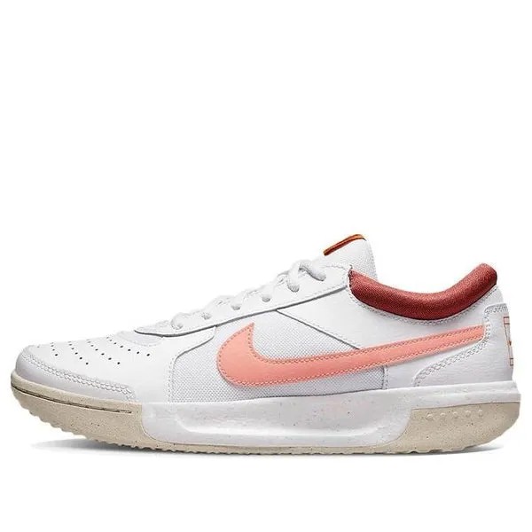 Кроссовки (WMNS) Nike Zoom Court Lite 3 Low-Top Tennis Shoes White/Pink, белый