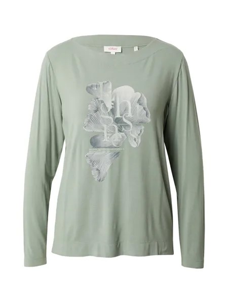 Лонгслив s.Oliver, цвет Pastel Green