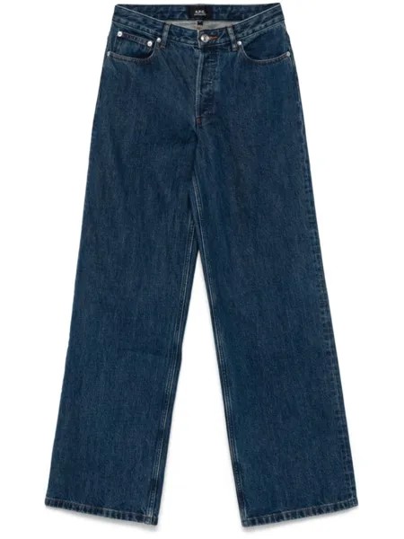 A.P.C. джинсы Элизабет, синий