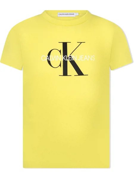 Calvin Klein Kids футболка с логотипом