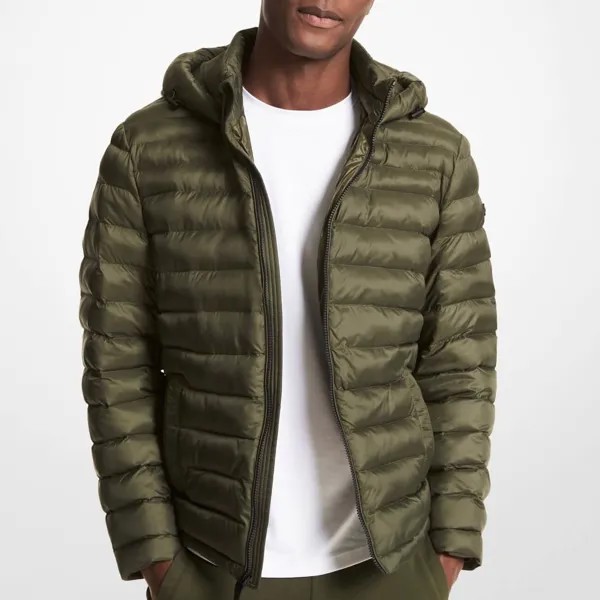 Куртка Michael Kors Packable Quilted, болотный
