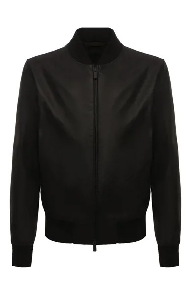 Кожаный бомбер Ermenegildo Zegna