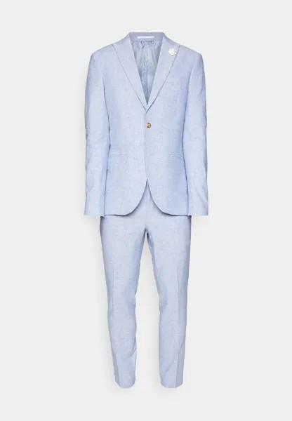 Костюм THE WEDDING LOOK SUIT Isaac Dewhirst, цвет denim blue