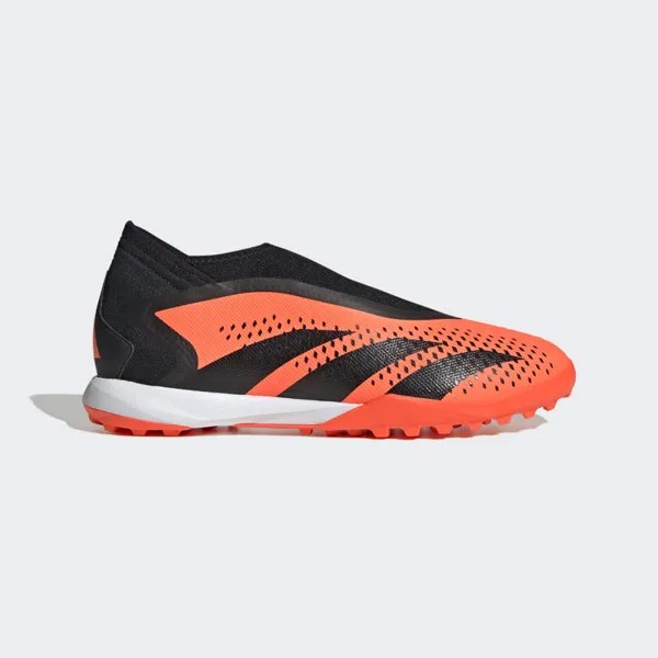 Футбольные бутсы Predator Accuracy.3 без шнурков TF ADIDAS, цвет orange