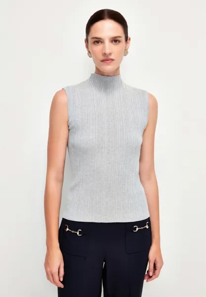 Топ TURTLENECK SLEEVELESS adL, цвет grey