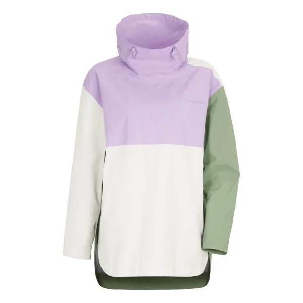 Куртка Didriksons Anorak Thyra, цвет lilac/white/green