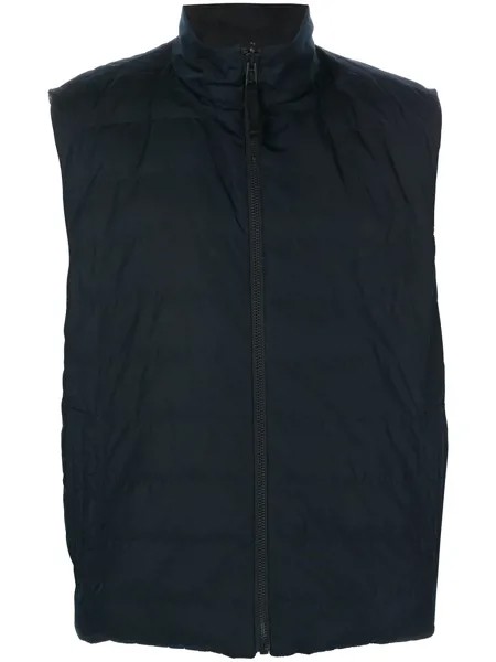Vince quilted-finish zipped gilet