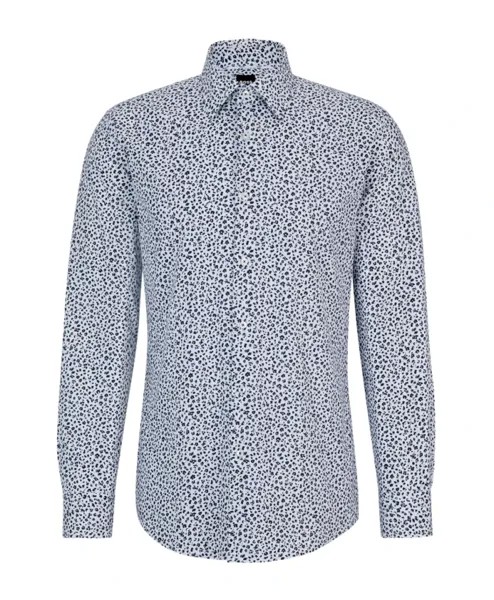 Рубашка Hugo Boss, синий