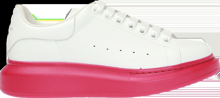 Кроссовки Alexander McQueen Wmns Oversized Sneaker 'White Pink', белый
