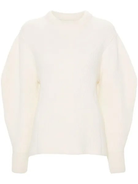 Jil Sander вязаный свитер, нейтральный цвет
