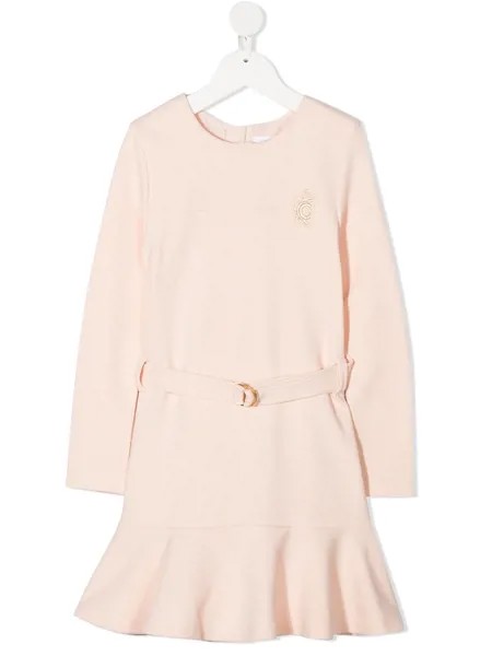 Chloé Kids платье с поясом