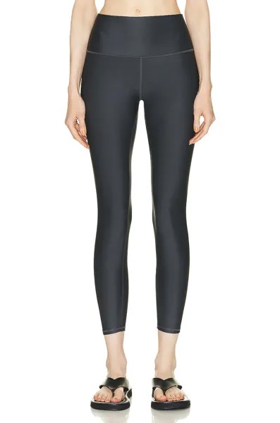 Леггинсы Alo Airlift 7/8 High Waist Legging, антрацит