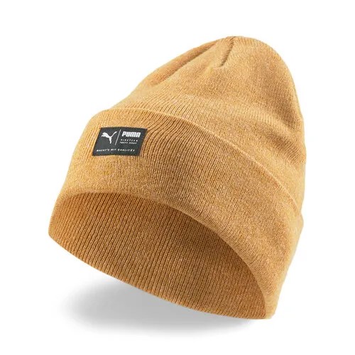 Шапка PUMA ARCHIVE heather beanie, размер adult, коричневый