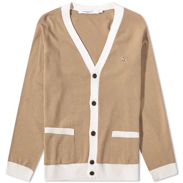 Джемпер Maison Kitsuné Baby Fox Patch Bicolor Classic Cardigan