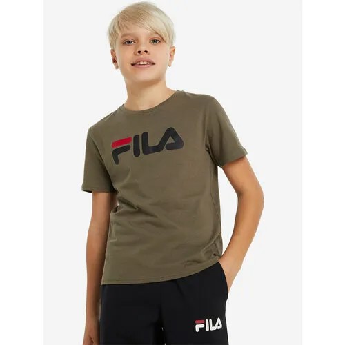 Футболка Fila, размер 158-164, зеленый
