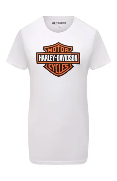 Хлопковая футболка Harley-Davidson