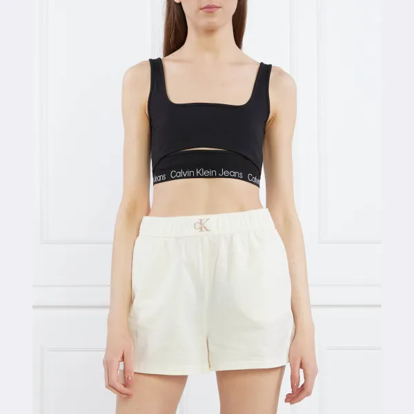 Укороченный топ Milan Calvin Klein, черный