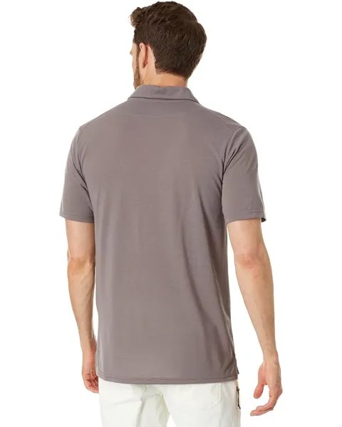 Поло Oakley Sand Stripe Pocket Polo, цвет Storm Front