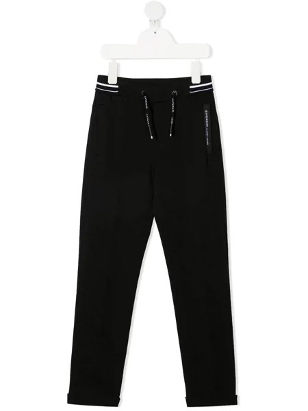 Givenchy Kids спортивные брюки с кулиской